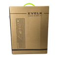 Корпус EVELK с блоком питания 120Вт/ Case Foxline EV-109-AD120 mITX, w/ ext.PSU 120W, DC-converter, w/2хUSB2.0+2хUSB3.0, 1x40mmFan, black, VESA, w/pwr cord, logo EVELK FL-109-AD120-DC-EVLK