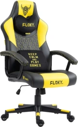 Кресло геймерское FLOKY Huginn Yellow SP