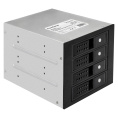 Корзина для HDD ExeGate HS435-02 универсальная, на 4*3,5"/2.5" SATA HDD, занимает 3*5,25" отсека, RTL EX291657RUS