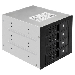 Корзина для HDD ExeGate HS435-02 универсальная, на 4*3,5"/2.5" SATA HDD, занимает 3*5,25" отсека, RTL EX291657RUS
