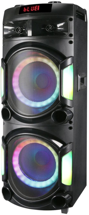 Музыкальный центр Supra SMB-1100, 150Вт, с караоке, Bluetooth, FM, USB, SD, черный