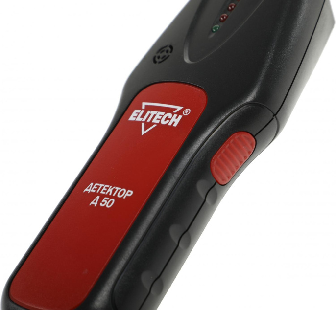 Детектор проводки Elitech Д 50 красный/черный 182089