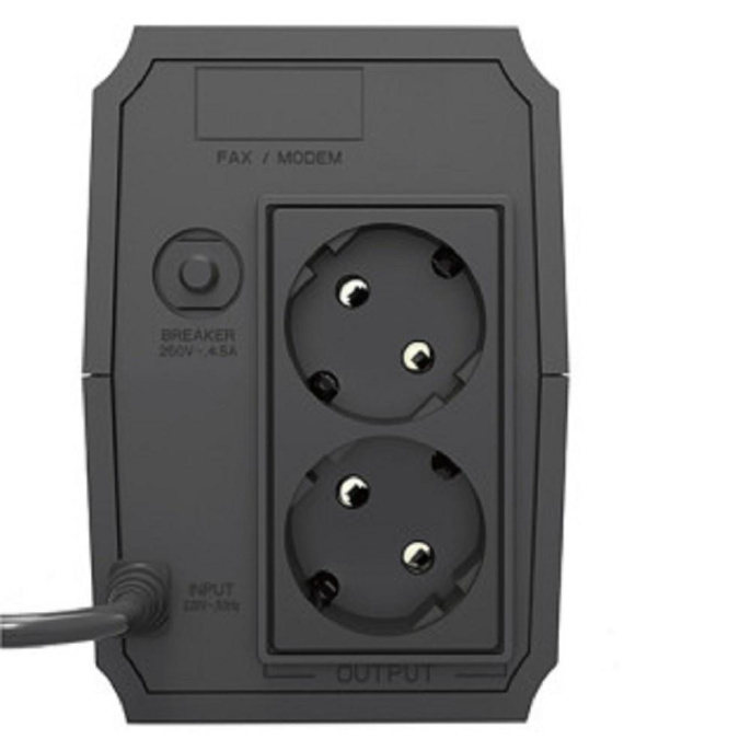 HIPER BRIG V625A Линейно-интерактивный 625VA/360W Розетки: 2 CEE АКБ: Свинцово-кислотная, 12В / 7 Ач. (V625A-BRIG)