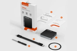 Корпус SSD-накопителя USB CABLETIME CB33G (CT-SSD04-AG) C-NVMe M.2 10 Гбит/с