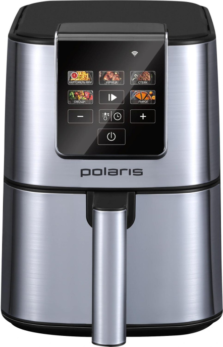 Аэрогриль Polaris PAF 4001 4л 1500Вт серебристый 026975