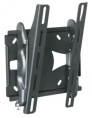 Кронштейн для телевизора Holder LCDS-5010 черный металлик 20"-40" макс.45кг настенный наклон LCDS-5010 METALLIC