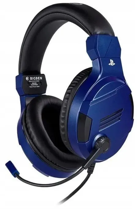 NONAME Наушники с микрофоном Nacon Bigben синий 2.2м накладные оголовье PS4OFHEADSETV3BLUE