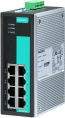 Промышленный неуправляемый коммутатор MOXA EDS-G308, 8 портов 10/100/1000BaseT X , IP30, от 0 до 60°C, DIN-Rail