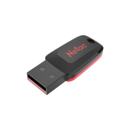 Netac USB Drive 4GB U197 NT03U197N-004G-20BK , USB2.0, пластиковая, черная