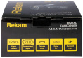 Видеокамера Rekam Allure zoom 1100, черный, Flash, ИК-пульт дистанционного управления, Защитная крышка объектива, Кабель USB, Аккумулятор, Мягкий чехол, Ремешок [2503000001]