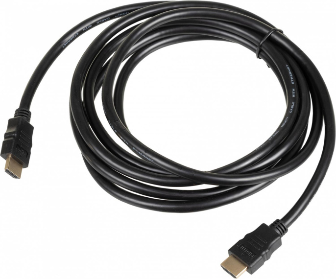NONAME Кабель соединительный аудио-видео HDMI m /HDMI m 3м. позолоч.конт. черный 1497547