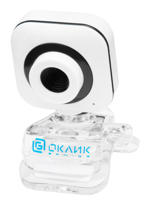 Web-камера Oklick OK-C8812, белый/черный