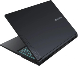 Ноутбук Gigabyte G6 Core i7 12650H 16Gb SSD512Gb NVIDIA GeForce RTX4060 8Gb 16" IPS FHD+ 1920x1200 FreeDOS black WiFi BT Cam KF-G3KZ853SD