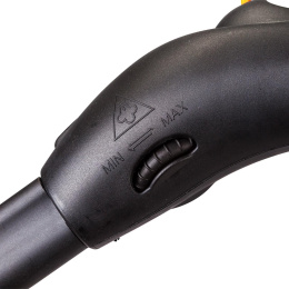 Пароочиститель Bort BDR-2300-R 93722609 напольный, 2100 Вт, объем бачка: 1.5 л, постоянная подача пара: 45 г/мин, время непрерывной работы: 35 мин, горизантальное/вертикальное отпаривание, время нагревания: 360 сек