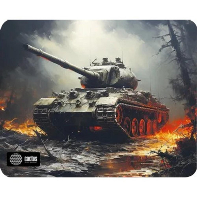 Коврик для мыши Cactus CS-MP-D04S Tank 250x200x3мм
