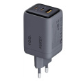 Сетевое зарядное устройство AUKEY PA-C5G, USB-A, 2xUSB-C, USB-C, 100Вт, 5A, серый [awc-pa-c5g]