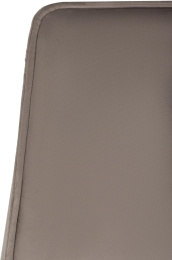 Стул для дома Бюрократ CH-K4 т.бежевый Holland 61 металл черный на ножках CH-K4_1/HL61