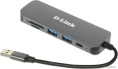 Хаб разветвитель D-Link DUB-1325/A2A, серый