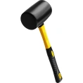 Чёрная резиновая киянка STAYER 900 г 2054-90