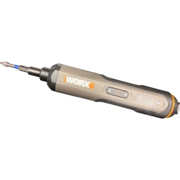 Аккумуляторная отвертка WORX 4В, 2,5Нм, 1,5Ач, набор оснастки WX240