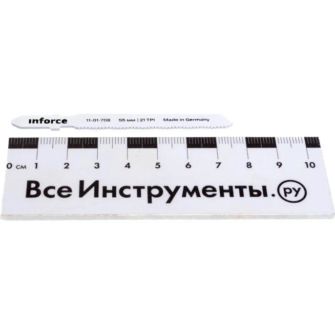Пилки по металлу 5 шт, 55 мм для лобзика Inforce 11-01-708