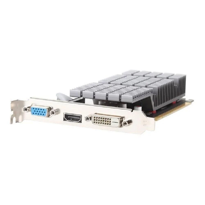 Видеокарта MAXSUN MS-GT710 Power Hammer2G 2Gb GDDR3, 64bit, 954/1333Mhz, DP/HDMI/DVI, 19W Ret {6940709619285} MS-GT710 Power Hammer II 2G