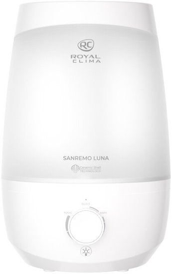 Увлажнитель воздуха ультразвуковой Royal Clima RUH-SL260/2.5M-WT, 2.5л, белый
