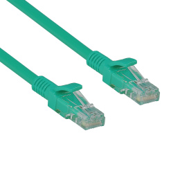 Патч-корд ExeGate UTP-RJ45-RJ45-5e-0,5M-GN, UTP, cat.5e, 0.5м, зеленый EX258383RUS
