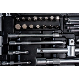 Набор автомобильного инструмента Gigant 143 предмета, Сталь Cr-V, GAS 143