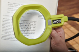 ONE + / Фонарь с увеличительной линзой RYOBI RML18-0 без батареи