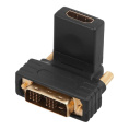 Rexant 17-6812 Переходник поворотный, штекер DVI-D - гнездо HDMI