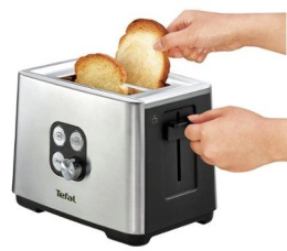 Тостер TEFAL TT420D30, серебристый [8000035884]