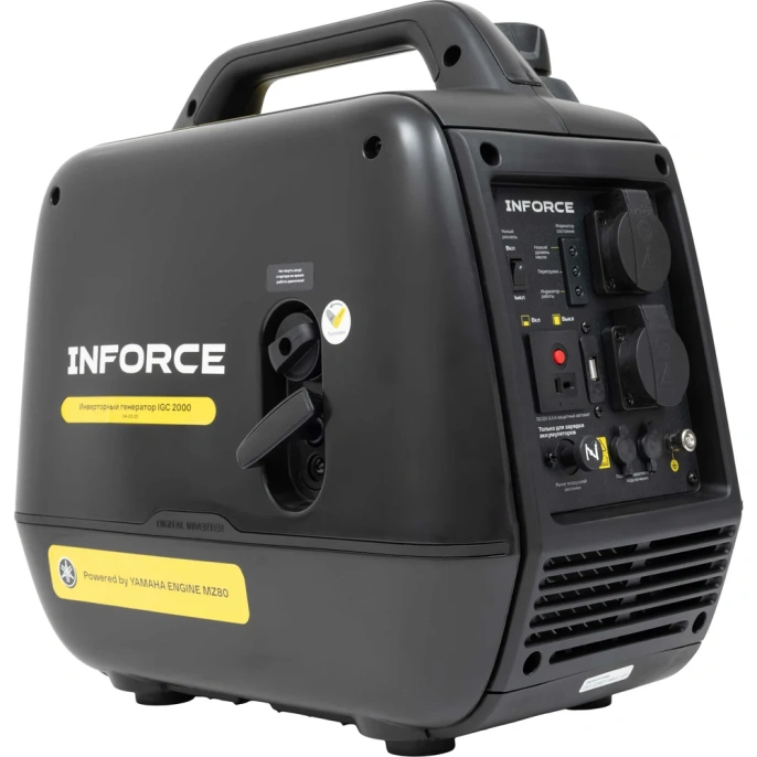 Инверторный генератор Inforce (Yamaha Engine; 2 кВт; USB; тихий) IGC 2000 04-03-23