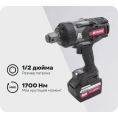 Гайковерт ударный аккумуляторный бесщёточный THORVIK 1/2DR, 21В, 1700 Нм 053704 BBIW121700