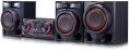 Музыкальный центр LG XBOOM CJ45, 720Вт, с караоке, Bluetooth, FM, USB, CD, черный,
