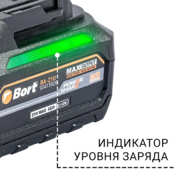 Гайковерт аккумуляторный BORT BSR-21U (2x4Ач+ЗУ) 93418477