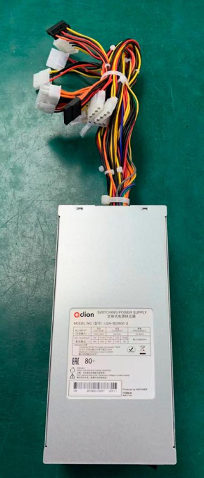 QDION 99SAB20600I1170111 Блок питания серверный Server power supply Qdion Model U2A-B20600-S P/N:99SAB20600I1170111 2U Single Server Power 600W Efficiency 80 Plus Standard, Cable connector: C14