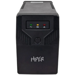 HIPER INLine LN-650F: Линейно-интерактивный 650VA/365W Розетки: 4 IEC АКБ: Свинцово-кислотная, 12В / 7 Ач