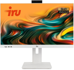 Моноблок IRU Strato 27IW 27" QHD i5 1235U (1.3) 16Gb SSD512Gb UHDG CR Windows 11 Pro GbitEth WiFi BT 65W Cam белый 2560x1440 (RUS)