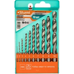 Набор сверл (10 шт.) Sturm 1055-01-SS1
