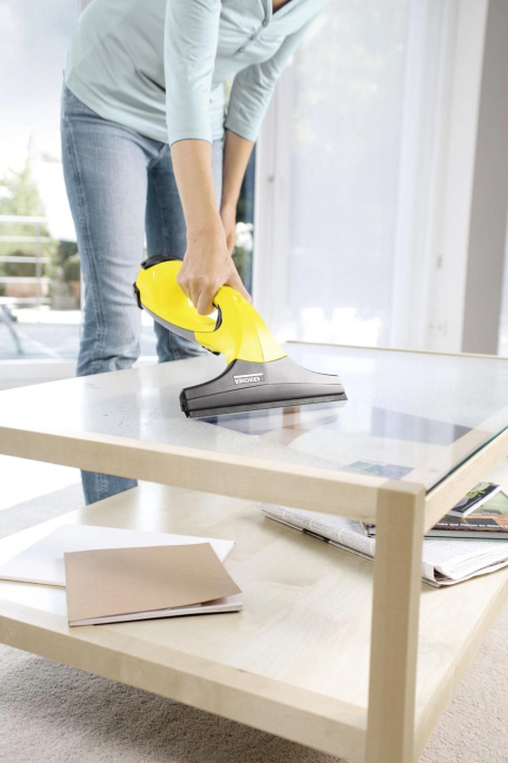 Мойщик окон Karcher WV Classic шир.скреб.:280мм пит.:от аккум. желтый