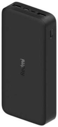 Внешний аккумулятор (Power Bank) Xiaomi Redmi PB200LZM,  20000мAч,  черный [vxn4304gl]