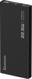 Внешний аккумулятор Power Bank XENIUM CTP2210, 10000мAч, серый [ctp2210bk/00]