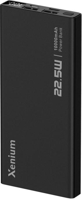 Внешний аккумулятор Power Bank XENIUM CTP2210, 10000мAч, серый [ctp2210bk/00]