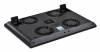 Подставка для ноутбука DeepCool Multi Core X8, 17", 381х268х29 мм, 2хUSB, вентиляторы 4 х 1290г [dp-n422-x8bk]