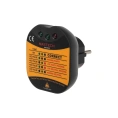 Цифровой тестер электросети для евро-розеток Mastech MS6860D  00-00000256