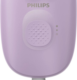 Эпилятор Philips BRE257/00 скор.:2 насад.:3 от электр.сети фиолетовый