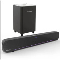 Акустика Microlab Rockbar500 саундбар 2.1, 60 Вт, частота 55-20000 Гц, Bluetooth, цвет черный