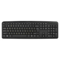 Клавиатура ExeGate Professional Standard LY-331L5 (USB, полноразмерная, влагозащищенная, 104кл., Enter большой, длина кабеля 2,55м, черная, Color box) EX286178RUS