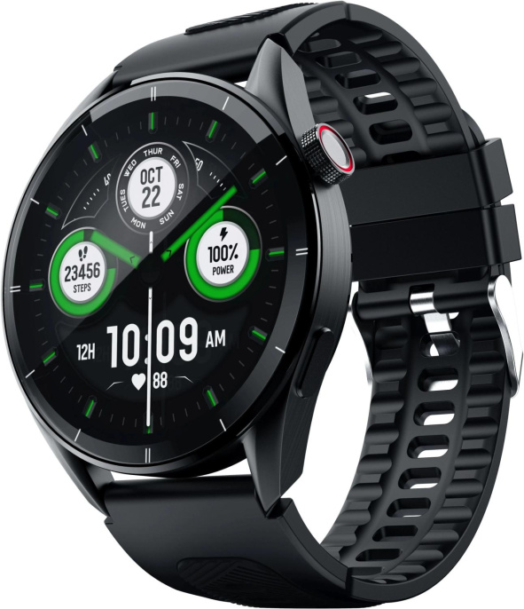 Смарт-часы TECNO Watch 3 Pro, 1.43", черный [wp03]